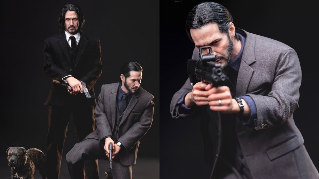 New John Wick Chapter 1 and 4 action figures JND studios preorder at Titan Toyz