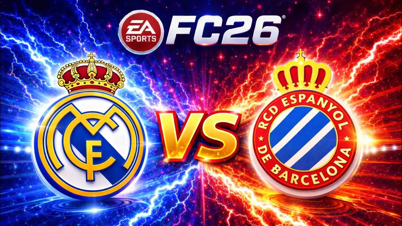 Real Madrid vs Espanyol - Full Match Gameplay | EA SPORTS FC 26