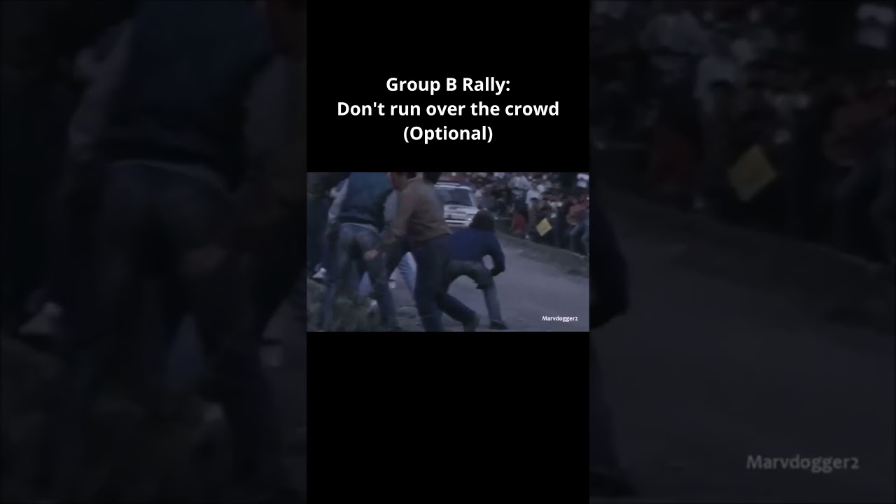 Modern Rally vs Group B Rally Meme #shorts #rally