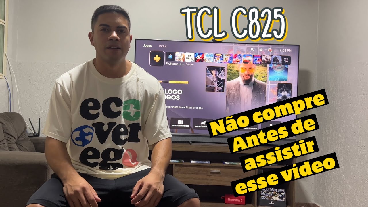 A minha experiência com a TCL C825 65 polegadas