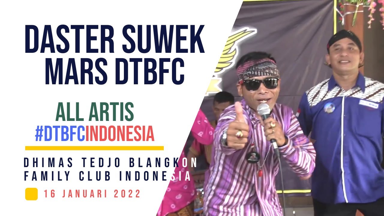 DASTER SUWEK (MARS DTBFC INDONESIA) SELAMAT ULANG TAHUN // LIVE ANNIVERSARY 4TH DTBFC INDONESIA 2022