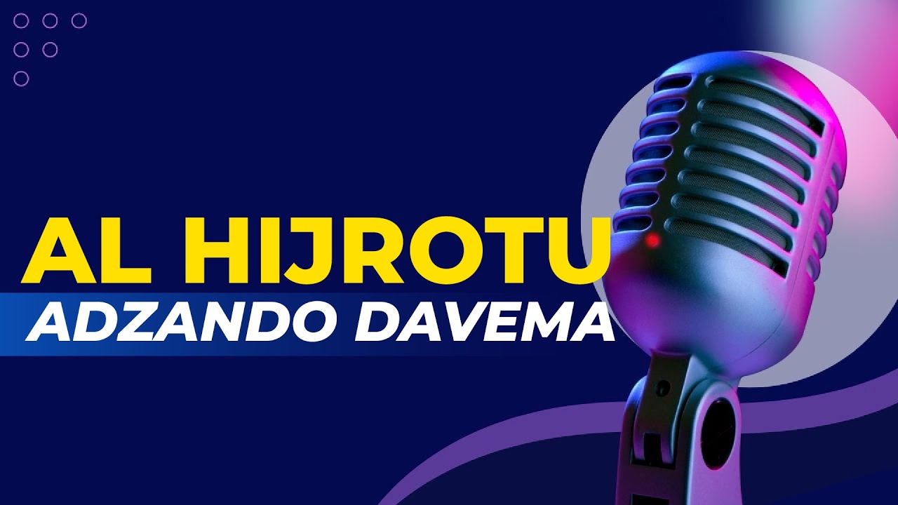 Al Hijrotu - Karaoke By Adzando Davema Versi Original