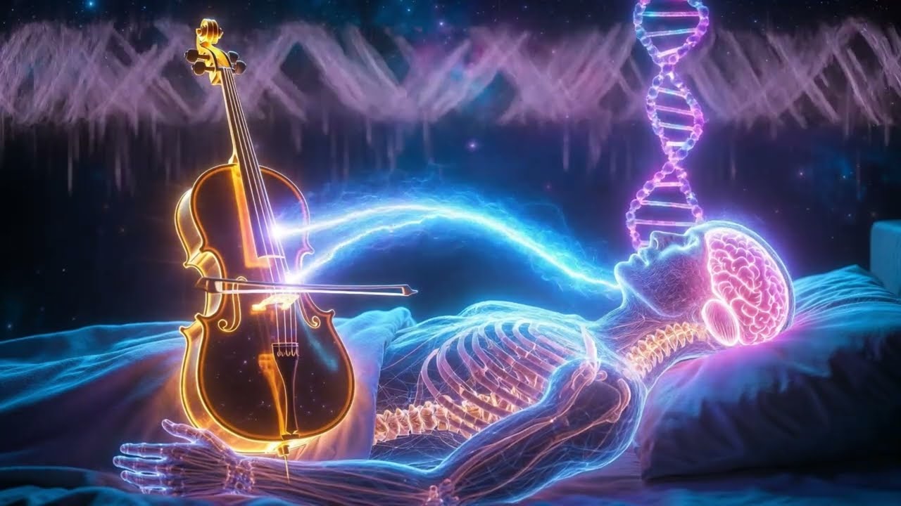 Whole Body Cell Regeneration 🧬 432Hz Healing Cello (Heal While You Sleep)