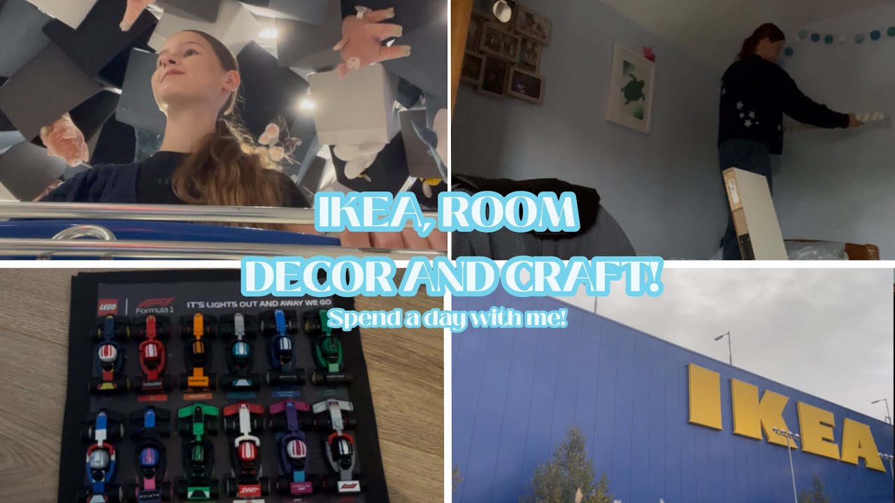 VLOG: IKEA, ROOM DECOR AND CRAFT