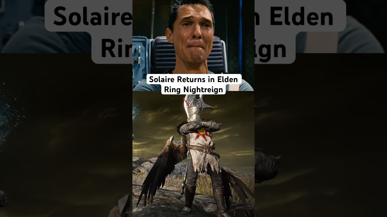Solaire In Elden Ring Nightreign #eldenringnightreign #gaming #darksouls