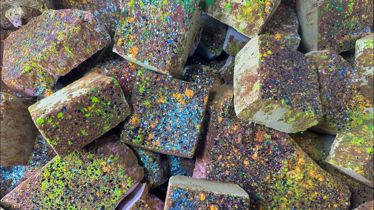 Colorful Sparkles holi powder over Reforms | Satisfying