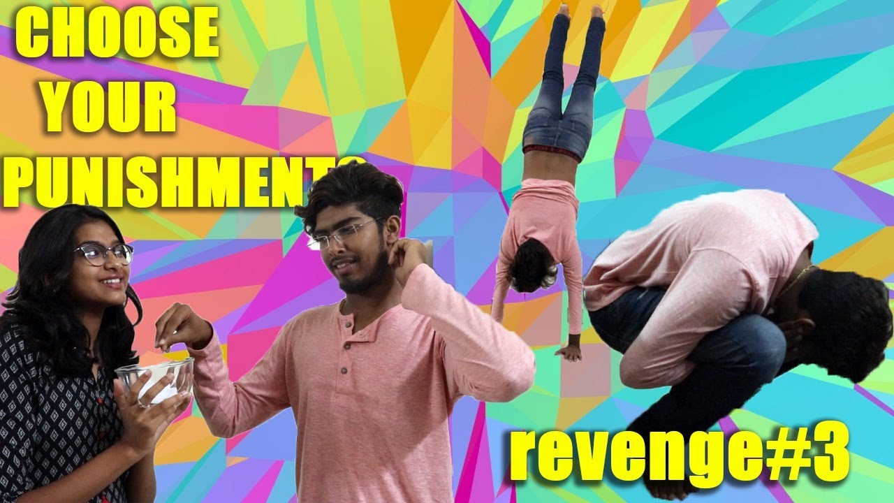 CHOOSE YOUR PUNISHMENTS|| REVENGE#3||FUNNY DARES||JUST BANANA