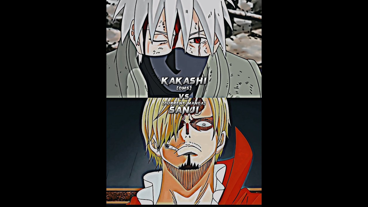 DMS Kakashi vs Sanji | Battle | #shorts #naruto #onepiece