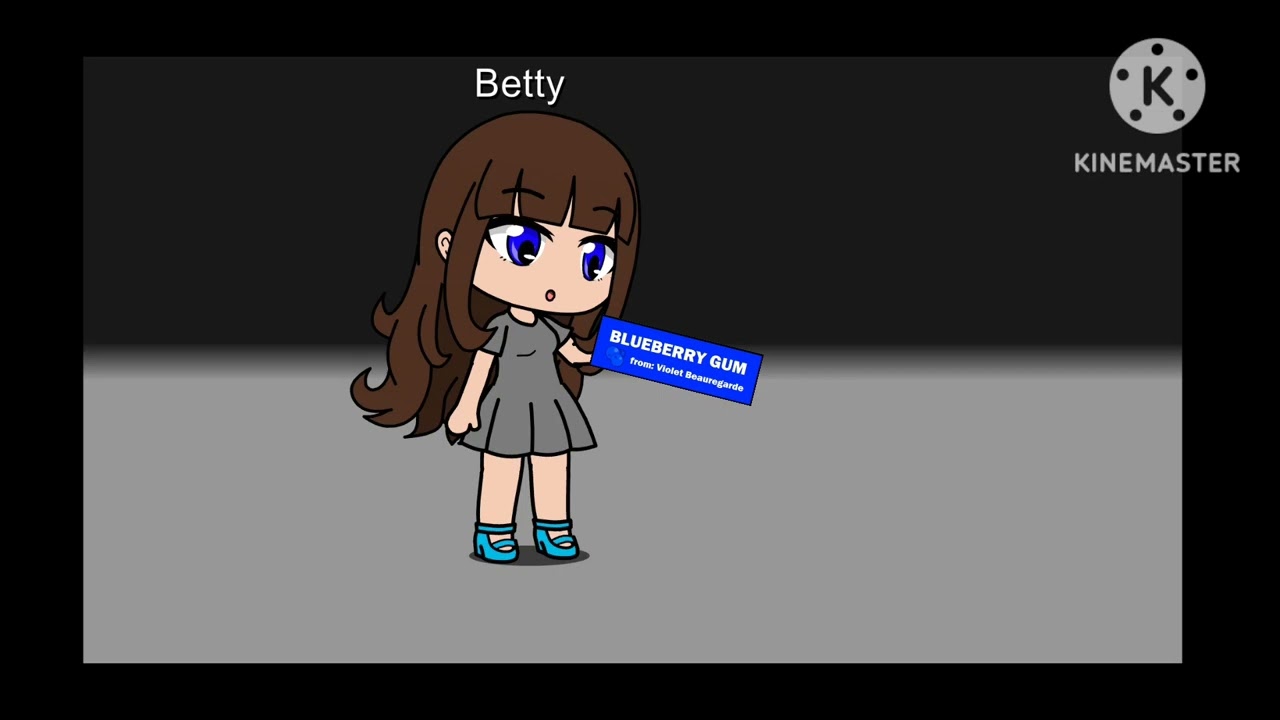 Betty has Blueberry Gum (RP)