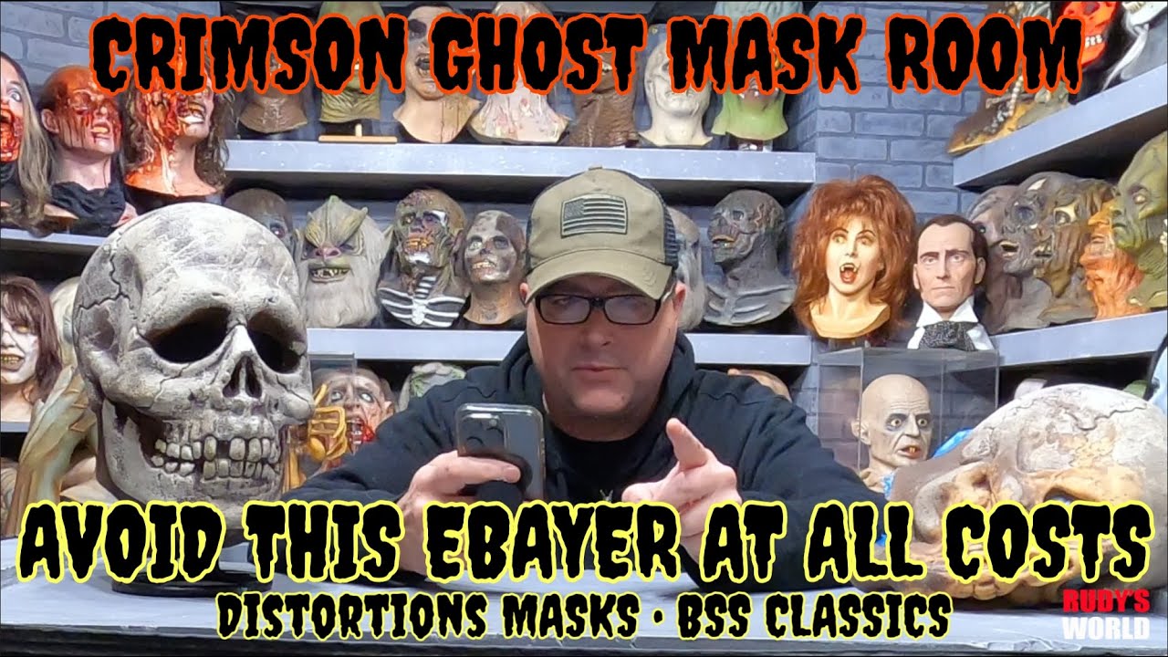 Crimson Ghost Mask Room EBAY DEAL THAT DROVE ME INSANE • Distortions & BSS MASKS !