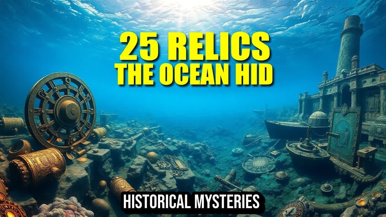 25 Enigmatic Relics Found Beneath the Ocean | The ULTIMATE Guide to Forgotten Artifacts
