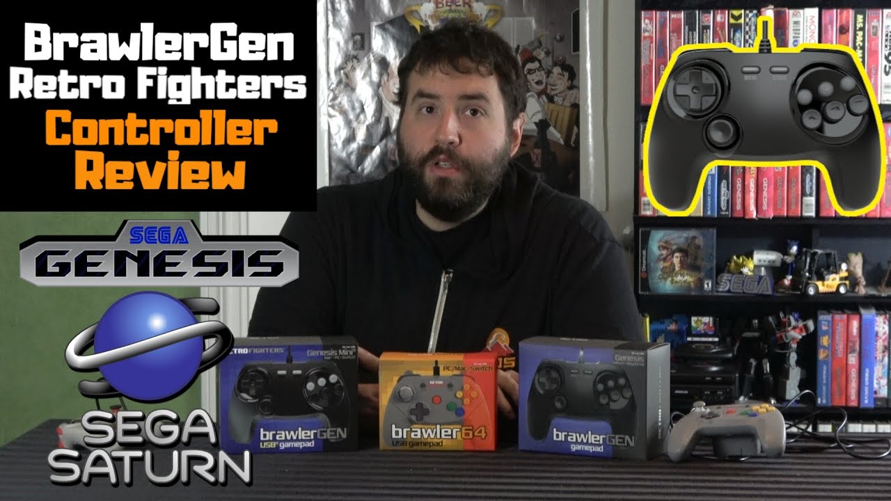 BrawlerGen Sega Genesis/Saturn Controller - Adam Koralik
