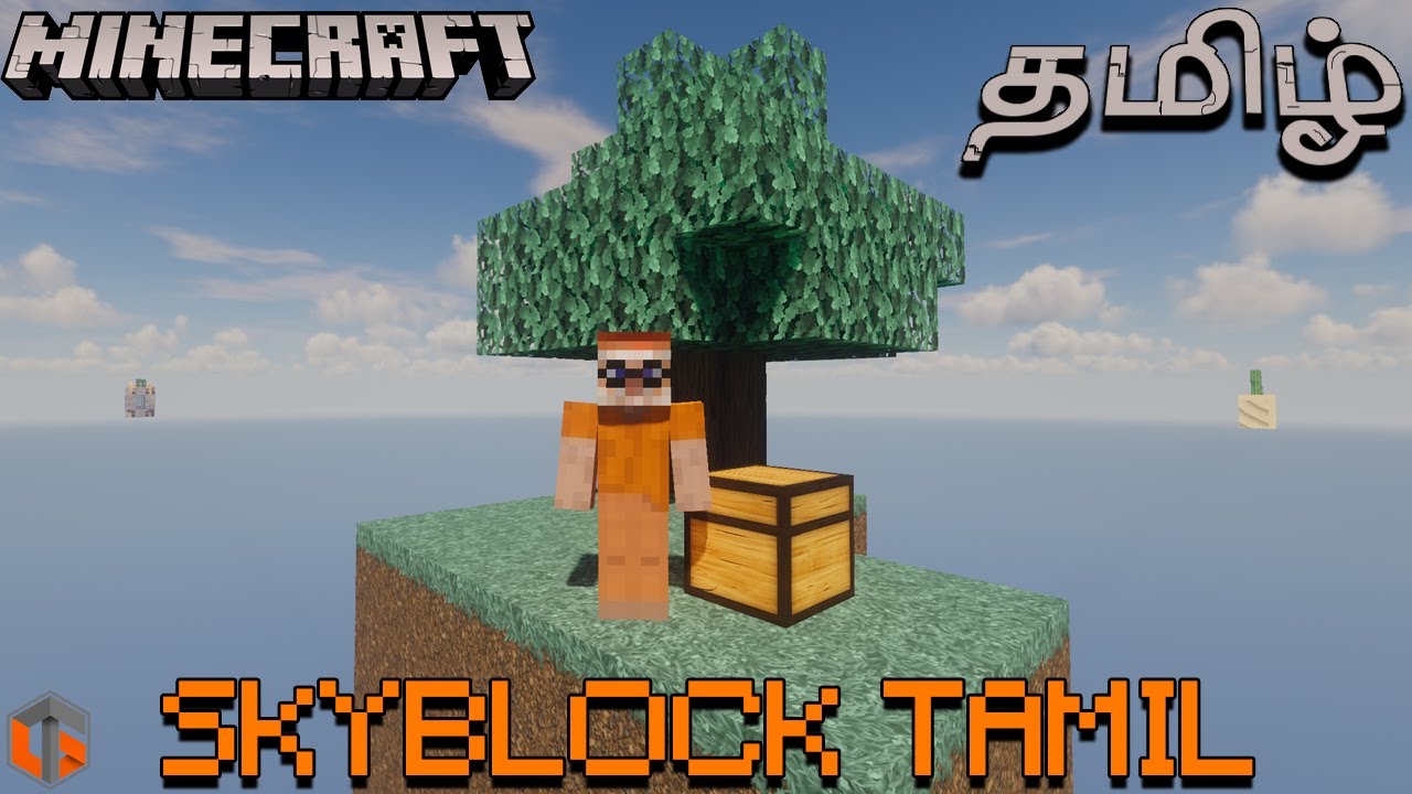 மைன்கிராப்ட் Minecraft SKYBLOCK Tamil Co-op Episode 1 Live Tamil Gaming