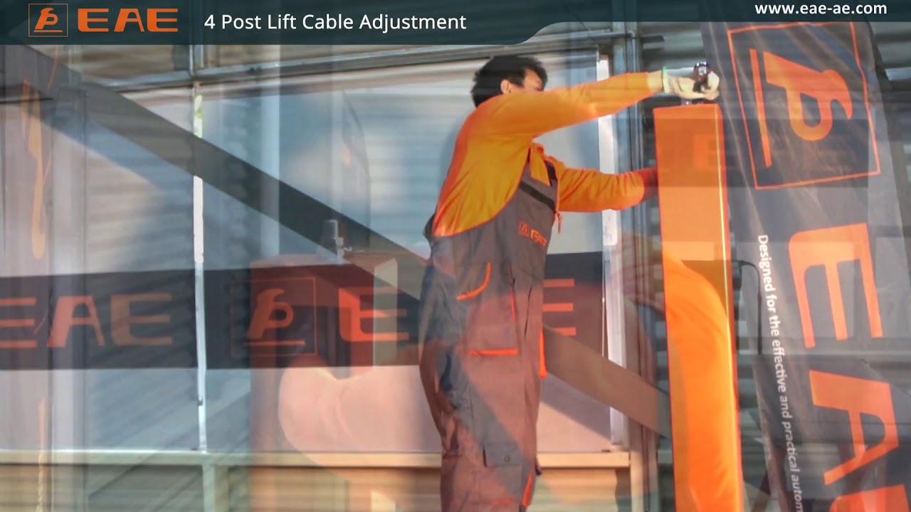 4 Post Lift Cable Adjustment