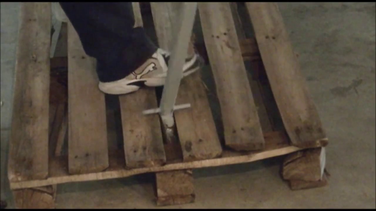 Piede di porco fai da te per riciclo pallet pedane bancali (How to Pallet Breaking Tool)