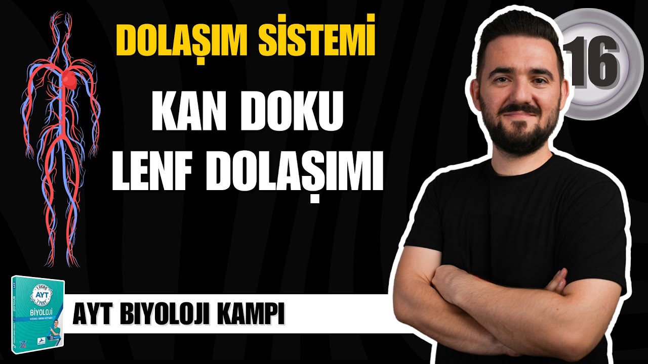 AYT Biyoloji Kampı | 16. GÜN | Kan Doku ve Lenf Dolaşımı | yks2025