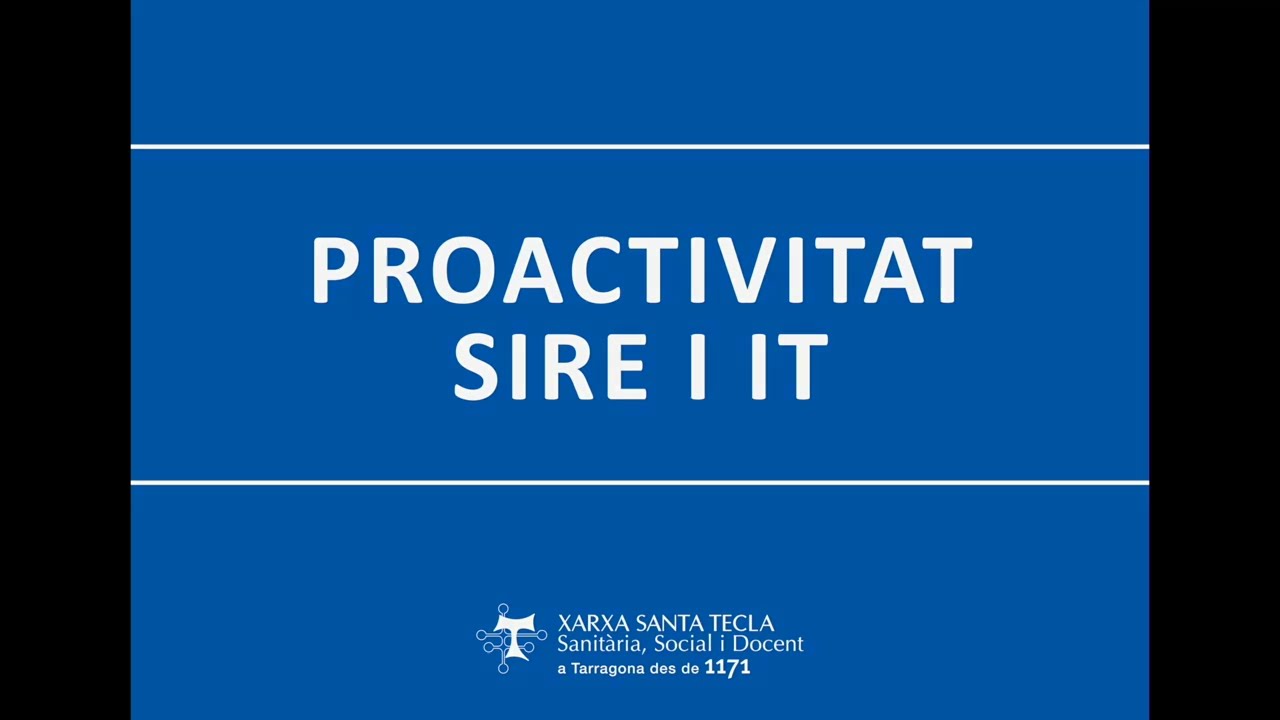 15  proactivitat SIRE i IT