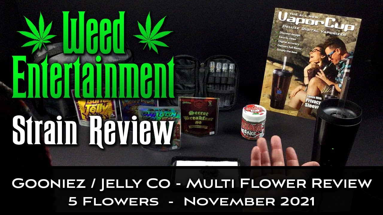 Gooniez / Jelly Co - Multi Flower Review - 5 Flowers - One Winner - November 2021