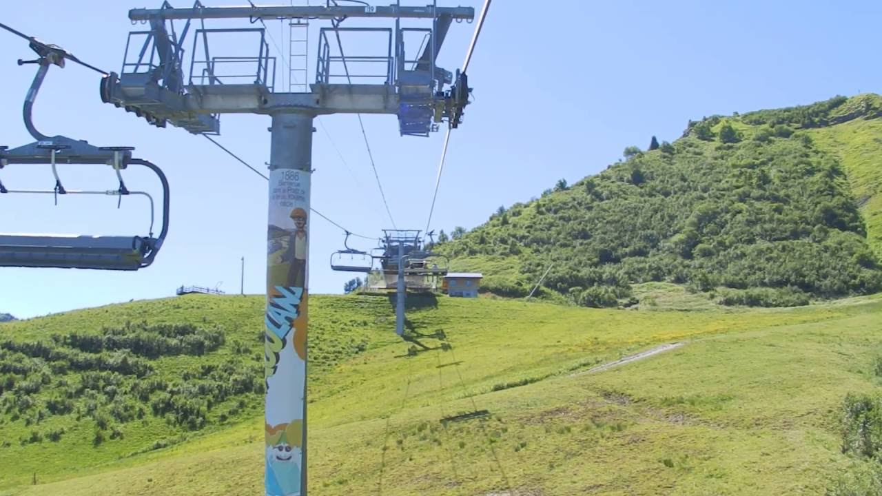 TSD6 du Crêt du Midi (montée) - Praz-sur-Arly (74)