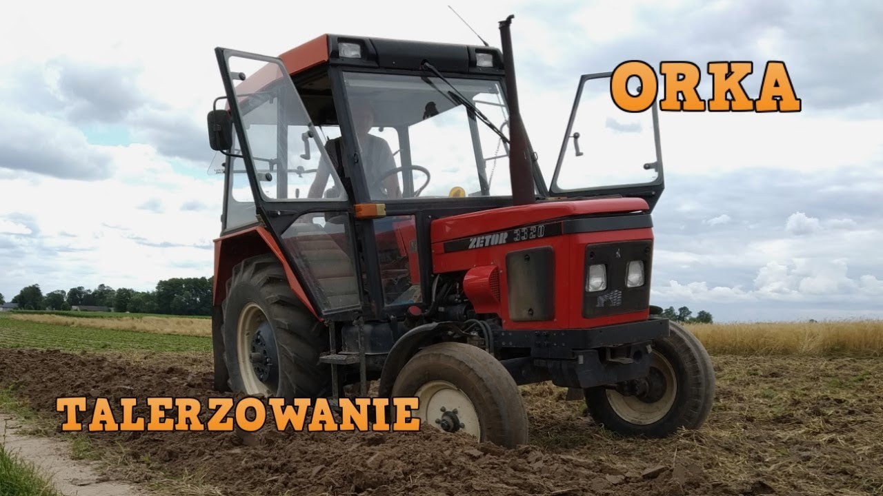 Talerzowanie i Orka plantacji truskawek 2020| Zetor3320 |