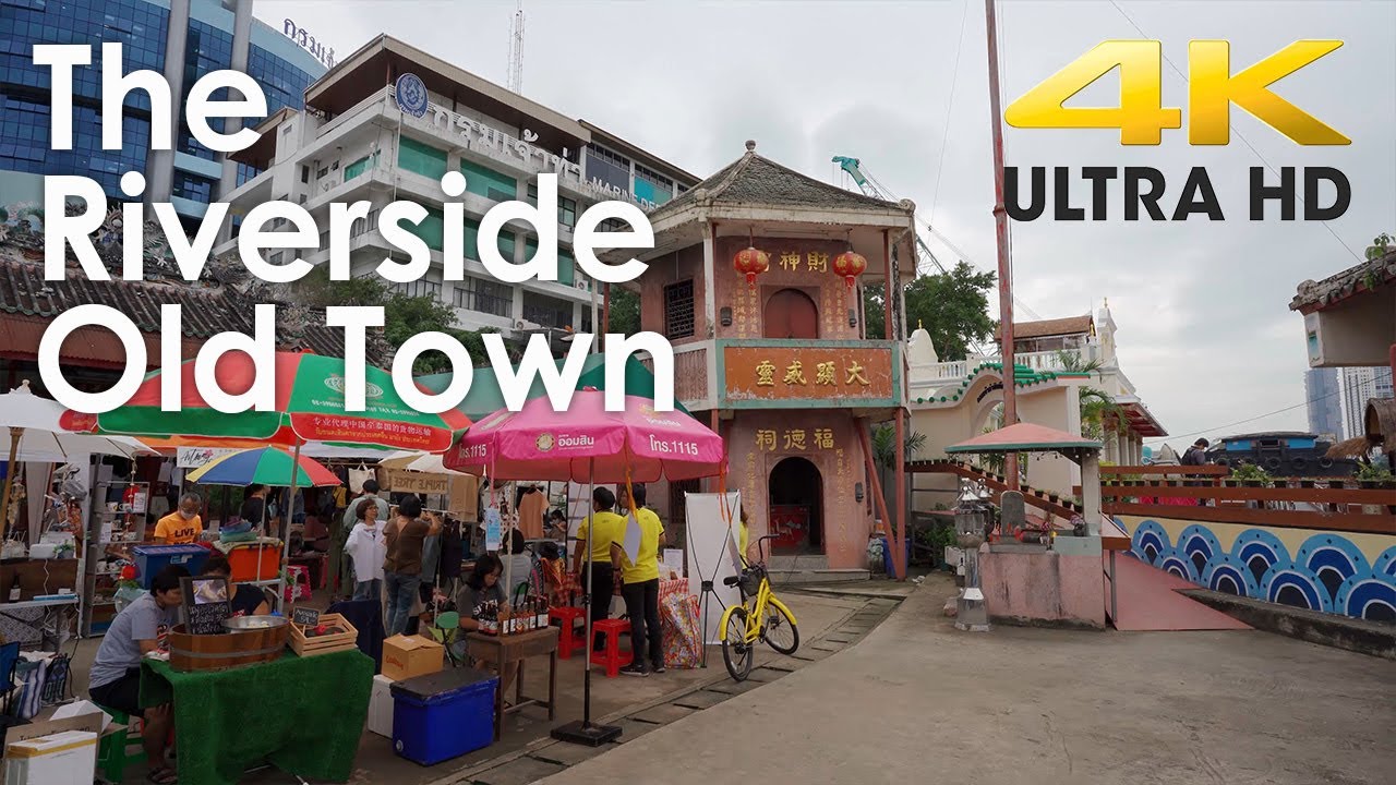 [Bangkok Walking Tour] Walking to Talad Noi, the riverside old town.