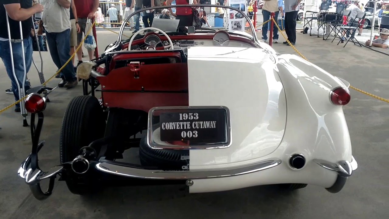 1953 Corvette Chassis #003 Cutaway