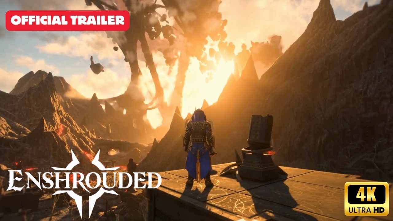 Enshrouded: Official Release Trailer #ps5 #gaming #officialtrailer