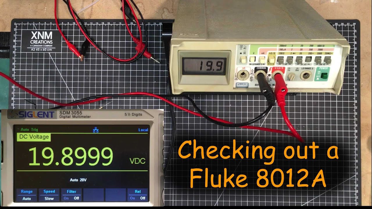 0064 - $35 Vintage Fluke 8012A DMM - Better Than You Think!
