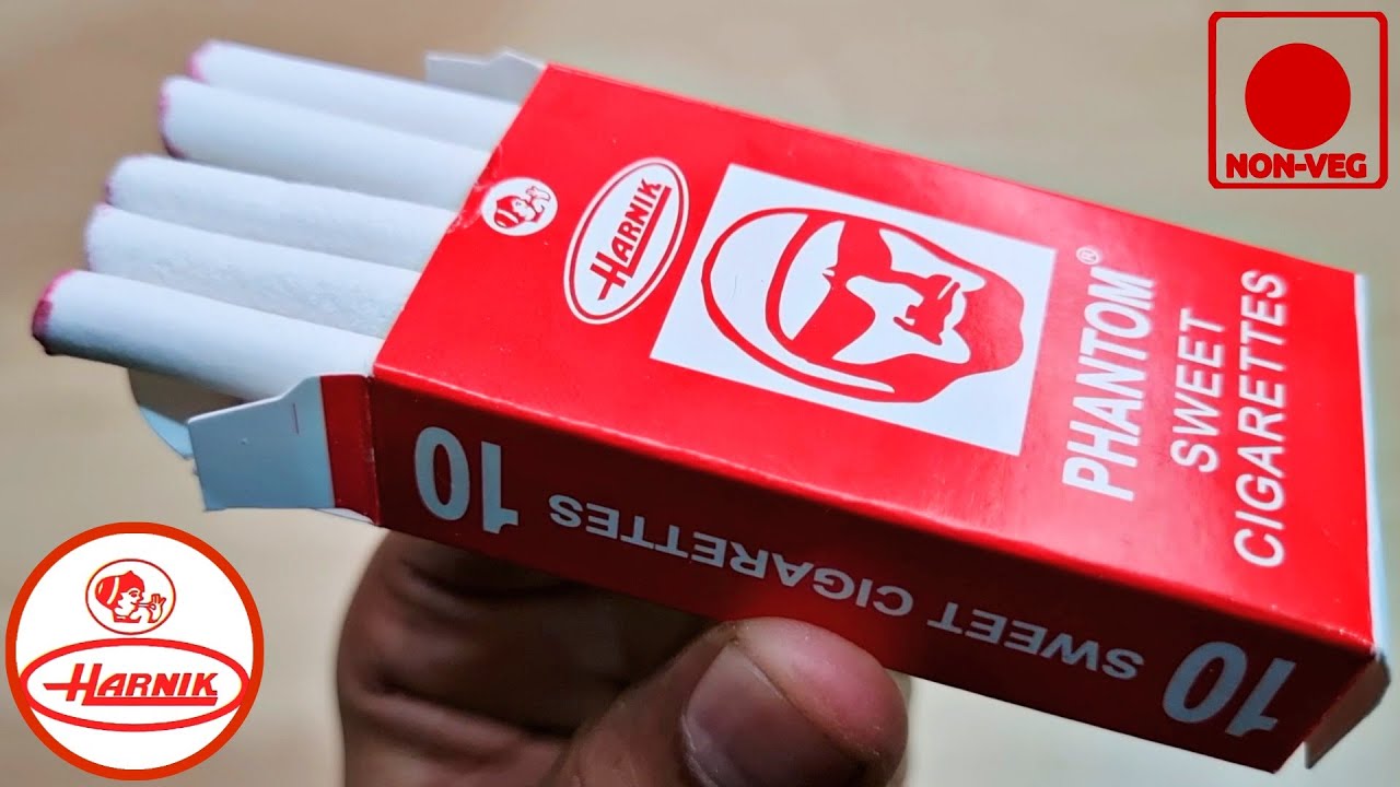 Harnik Phantom Sweet Cigarettes Review | Ingridents, Taste, Price | Phantom Cigarettes for Kids 🧒