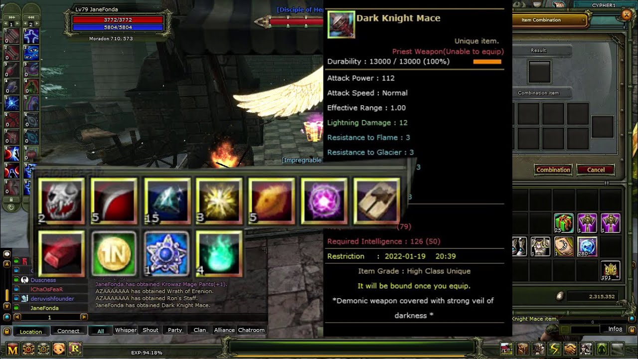 [Detaylı] Dark Knight Mace Yapımı - P&uuml;f Noktalar