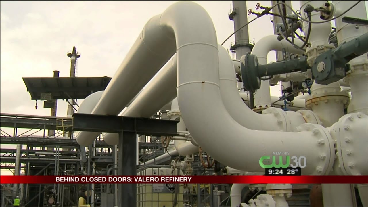 Inside Valero Oil Refinery Memphis, TN - Behind Closed Doors