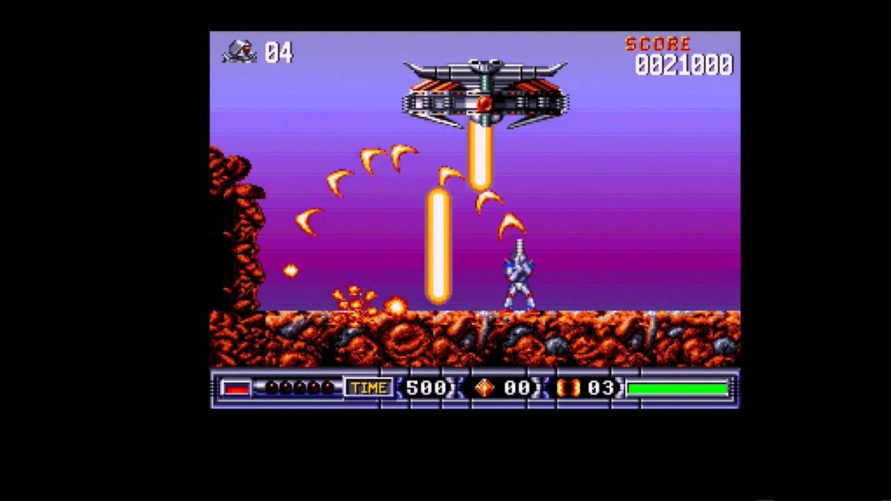 Amiga 500 - Turrican 2  (Traps)