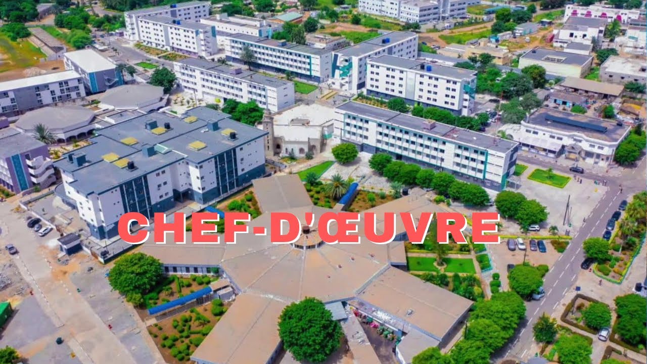 La belle université de Dakar au Sénégal vous étonnera