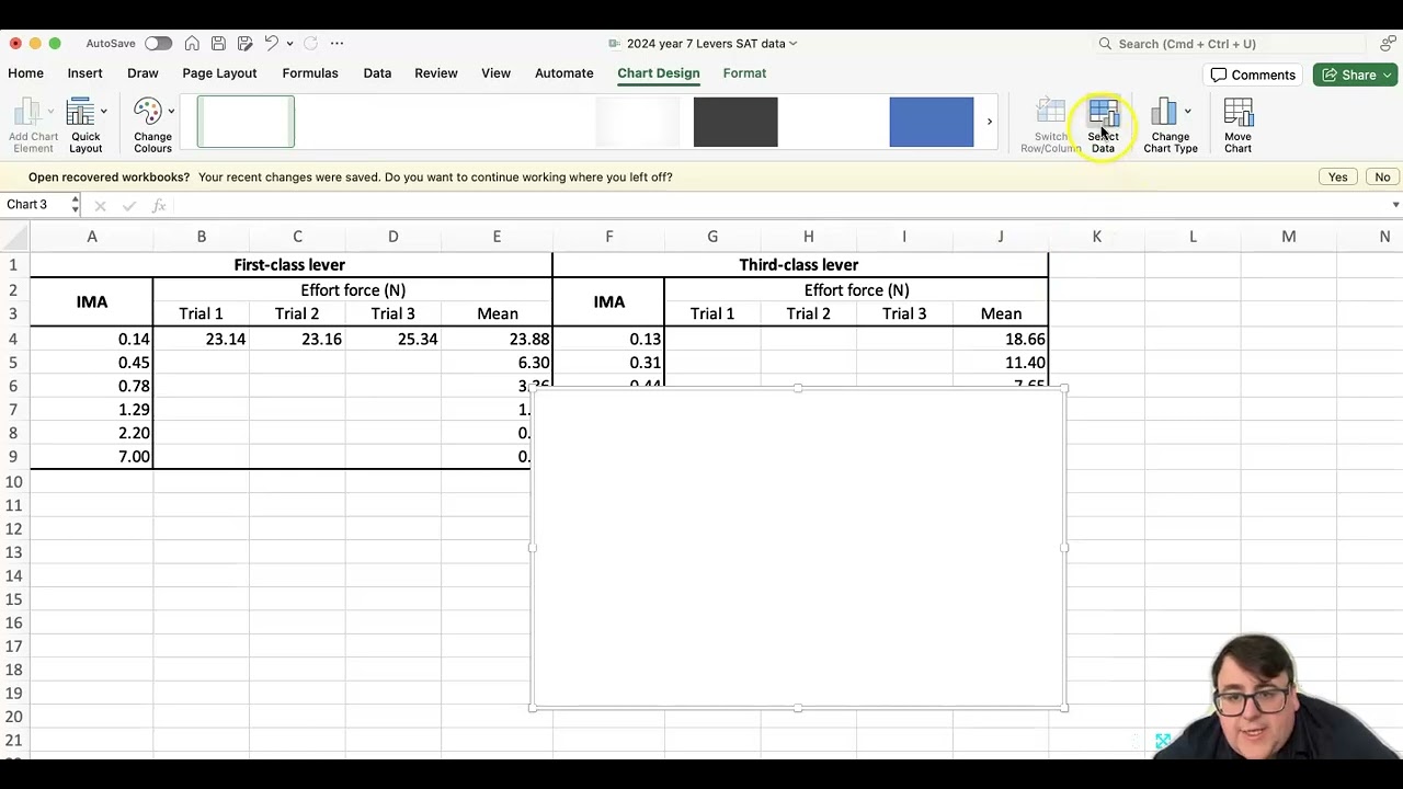 Y7 Forces   How to use excel