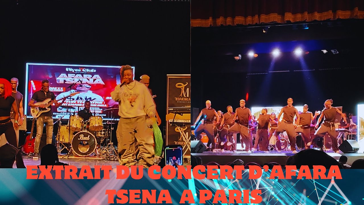 EXTRAIT DU CONCERT D'AFARA TSENA A PARIS. 