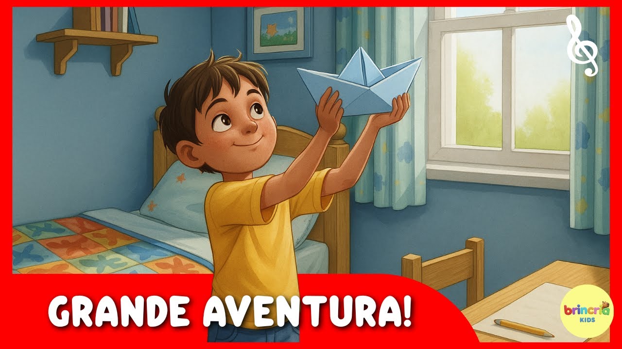 Léo e o Barquinho de Papel ⛵ Historinha Infantil sobre Imaginação e Persistência