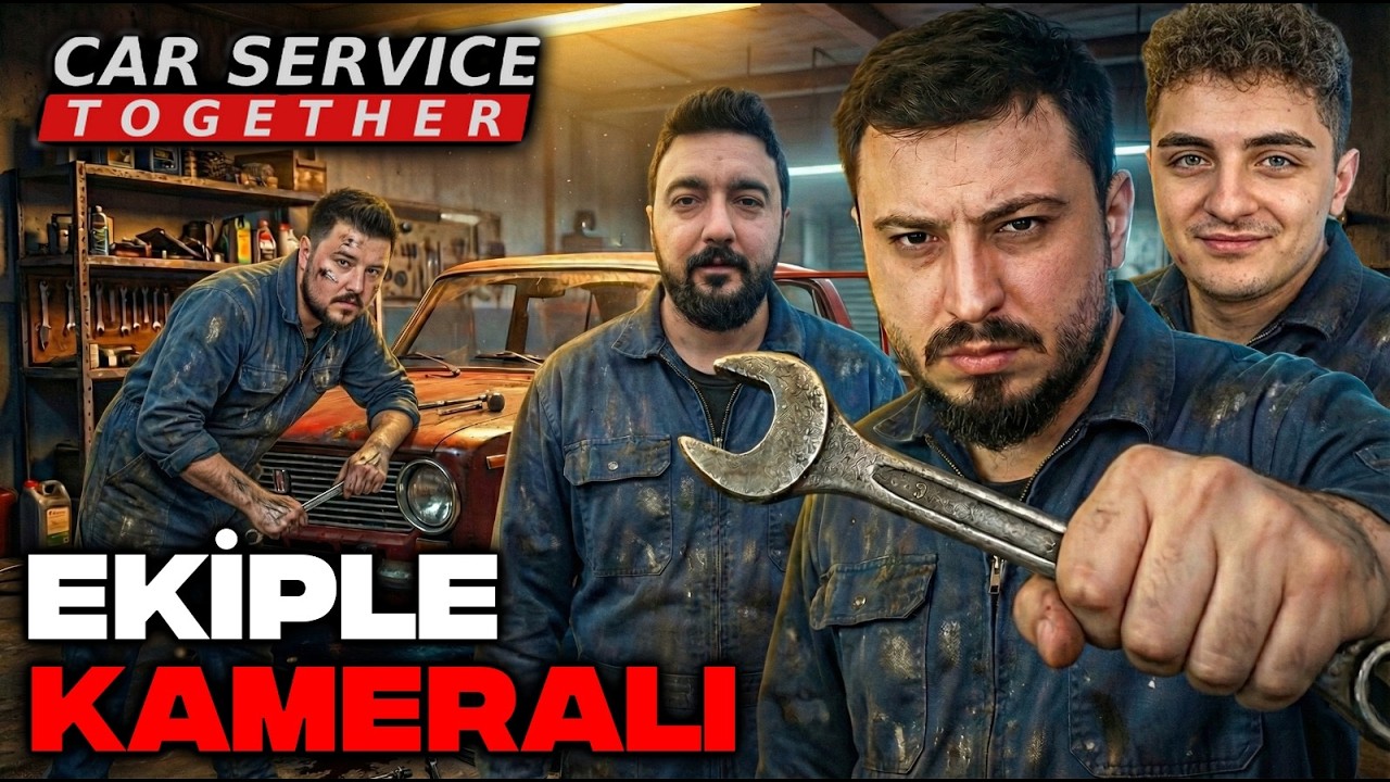 MÜŞTERİ MEMNUNİYETİ BİZDEN SORULUR! | EKİPLE CAR SERVİCE TOGETHER OYNUYORUZ! | BÖLÜM 1