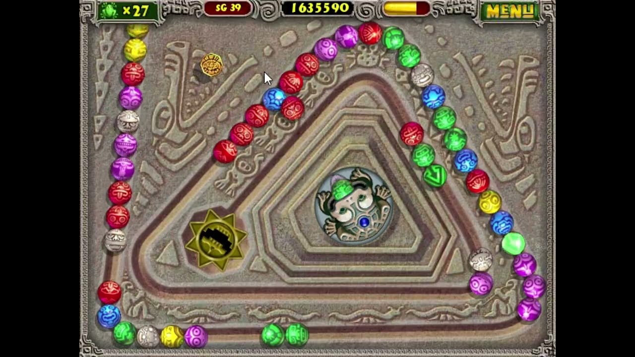 Zuma Deluxe (Gauntlet Mode) Practice Mode SG 30 to SG 45 Landing Pad