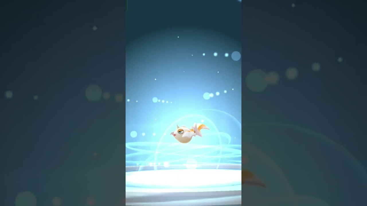 Evolve My New Shiny Goldeen 