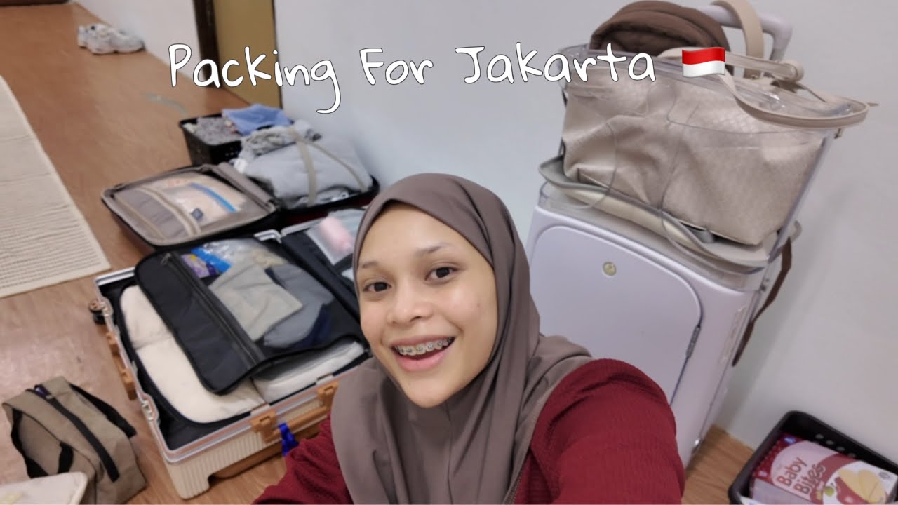 PACK WITH ME TO JAKARTA! 🇮🇩