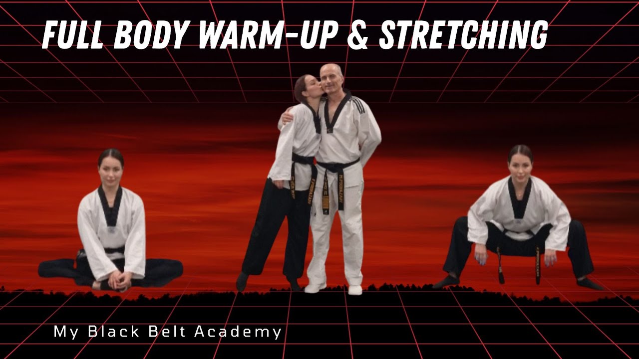 🔥 Full Body Warm-Up, Stretching & Mobility Routine | Taekwondo Training 🥋
