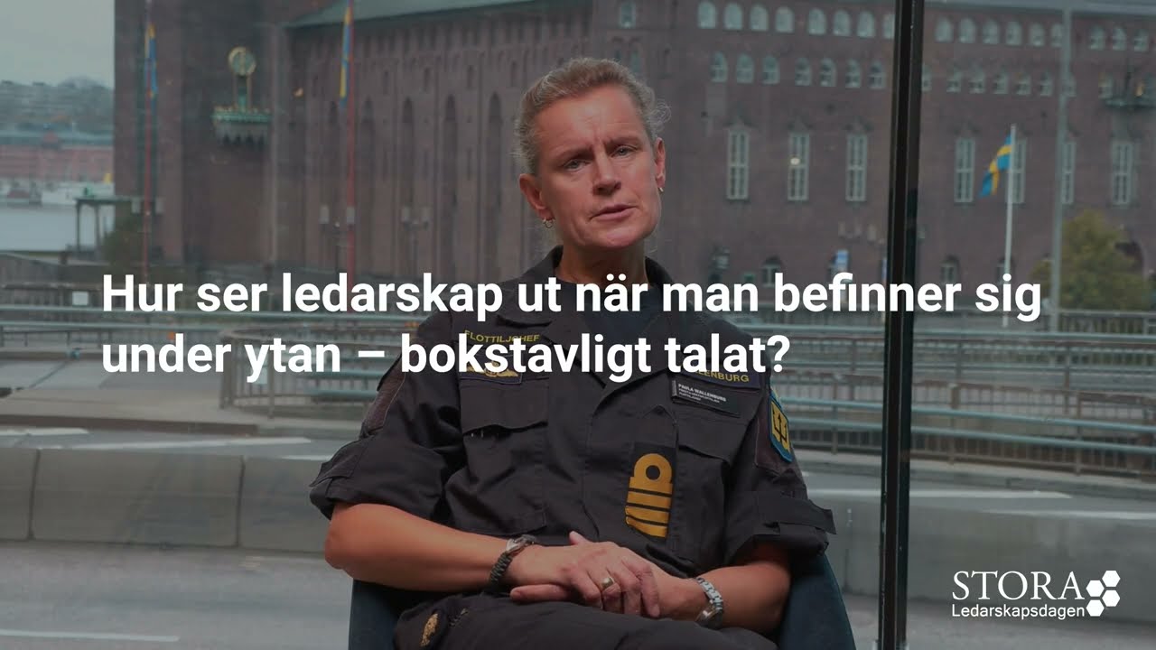 Paula Wallenburg   Intervju från Stora Ledarskapsdagen 2025