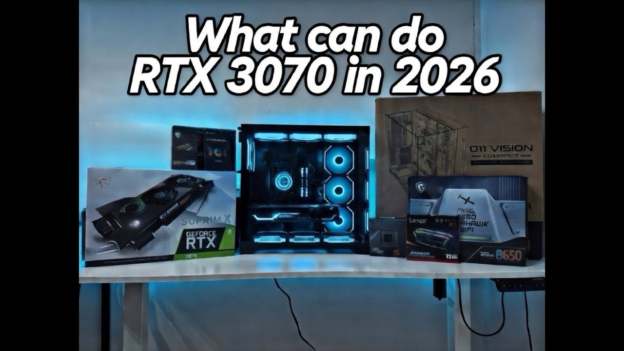 What Can RTX 3070 Suprim X Do in 2026? Cyberpunk, CS2 & More. Full PC Building