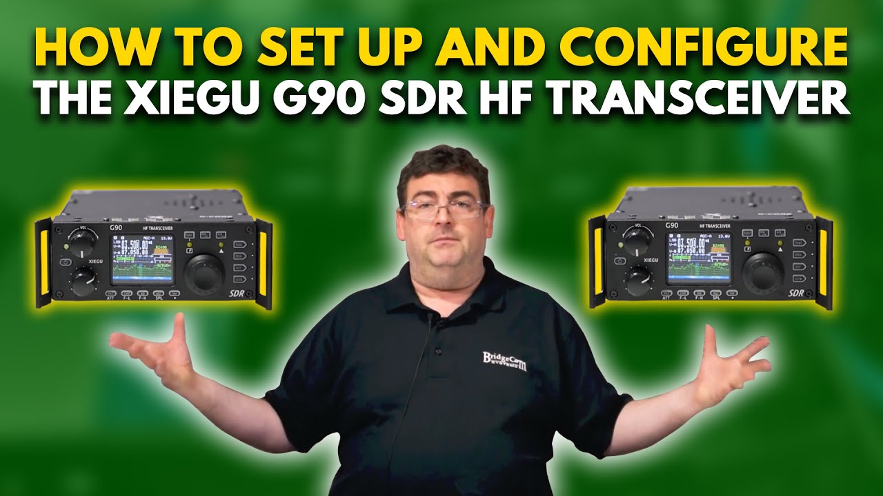 How to Set Up and Configure the Xiegu G90 SDR HF Transceiver