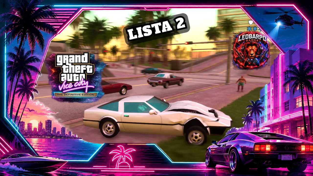 Autos Sunshine Lista 2 — GTA Vice City The Definitive Edition — Misión