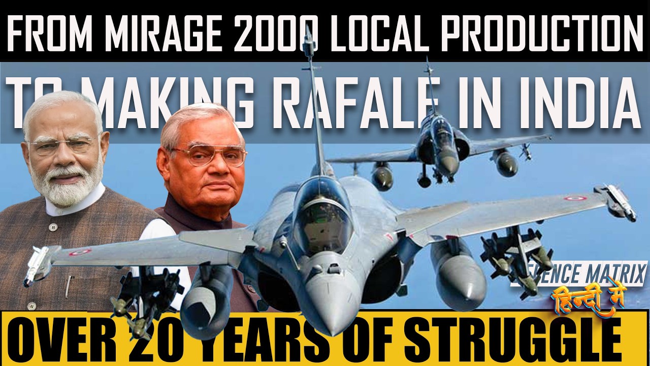 From Local production of Mirage 2000 to making Rafale in India | Over 20yrs of struggle | हिंदी में