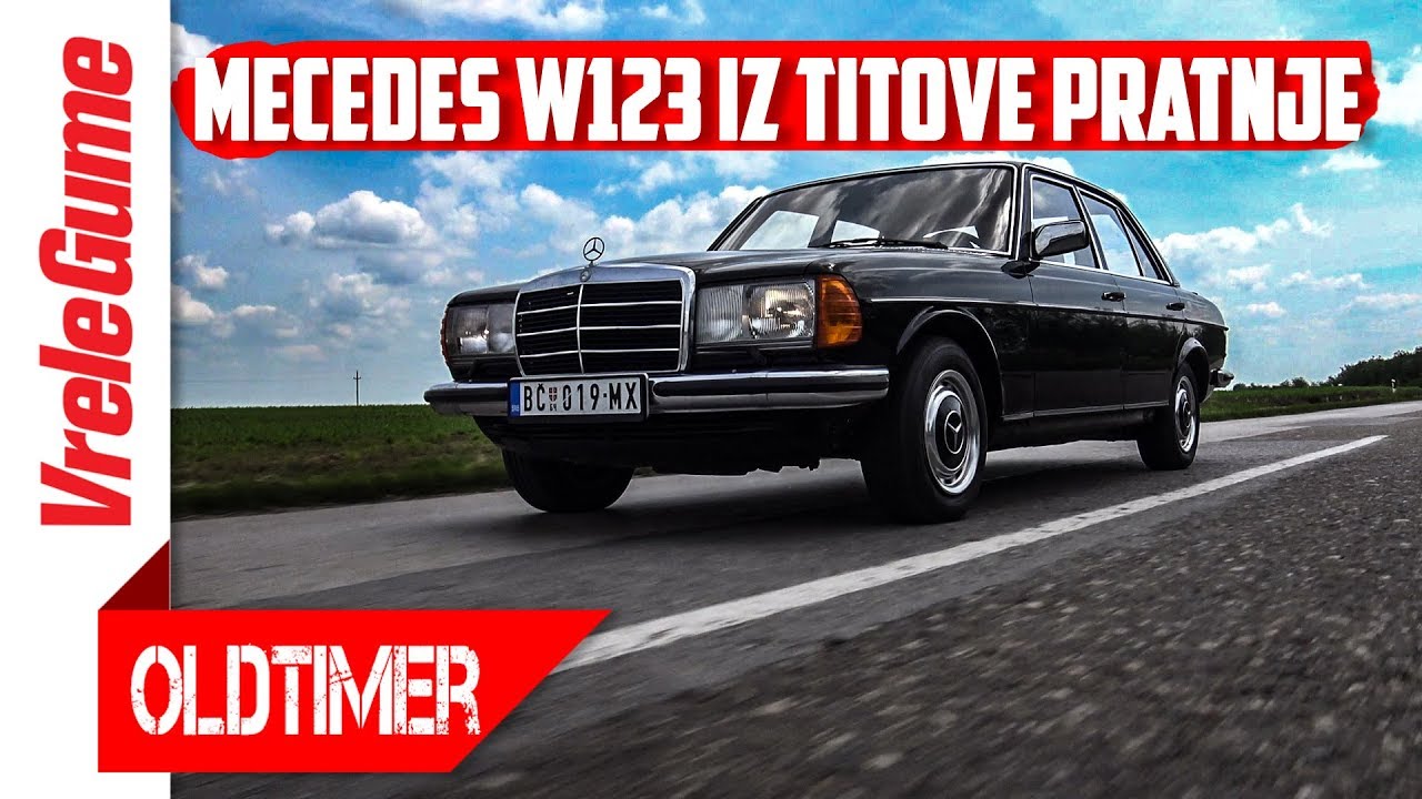 Titov bodyguard : Mercedes W123 280E