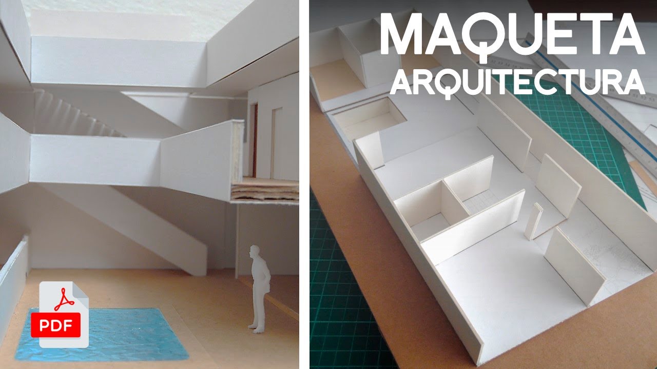 COMO SE HACE una MAQUETA de Arquitectura | Vol. 2 (Parte 1)