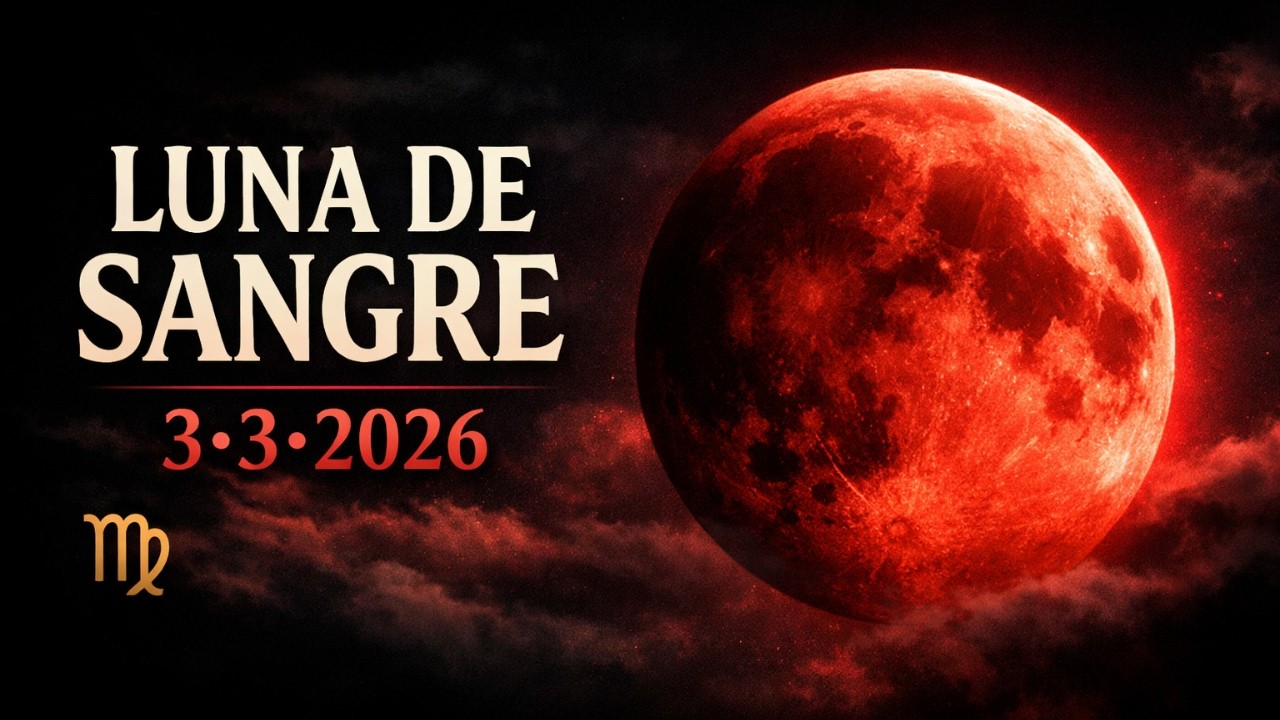 Eclipse Lunar 3/3/2026: La Luna de Sangre en Virgo (Lo que realmente significa)