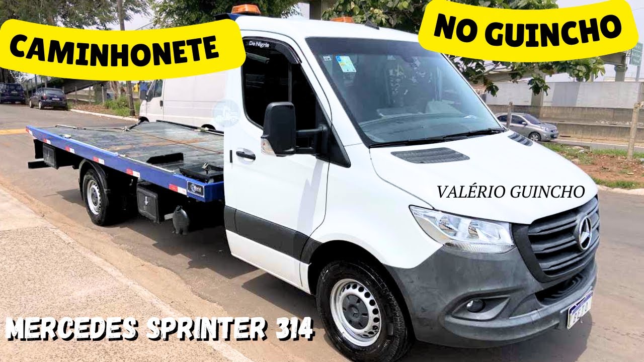 MERCEDES SPRINTER 314 | No Guincho Plataforma ! Entenda de uma vez as vantagens e as desvantagens.